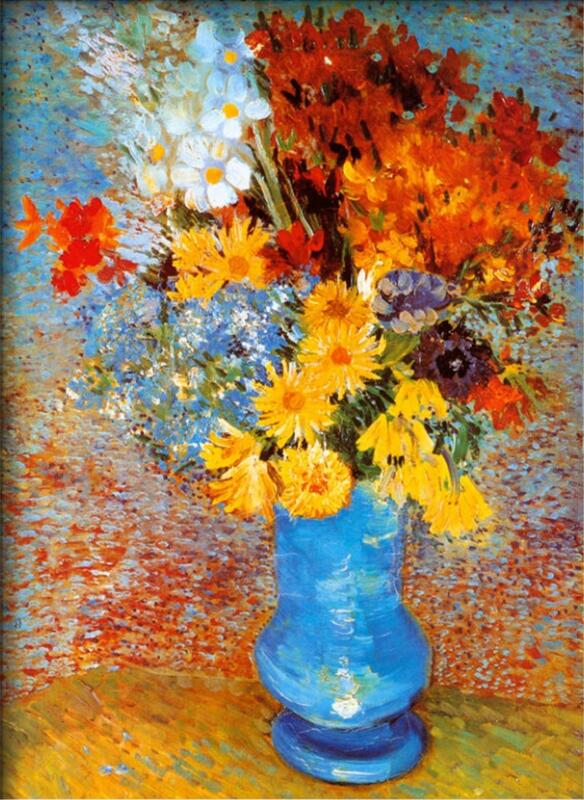 Vase of Flowers - Vincent Van Gogh Paintings - Click Image to Close